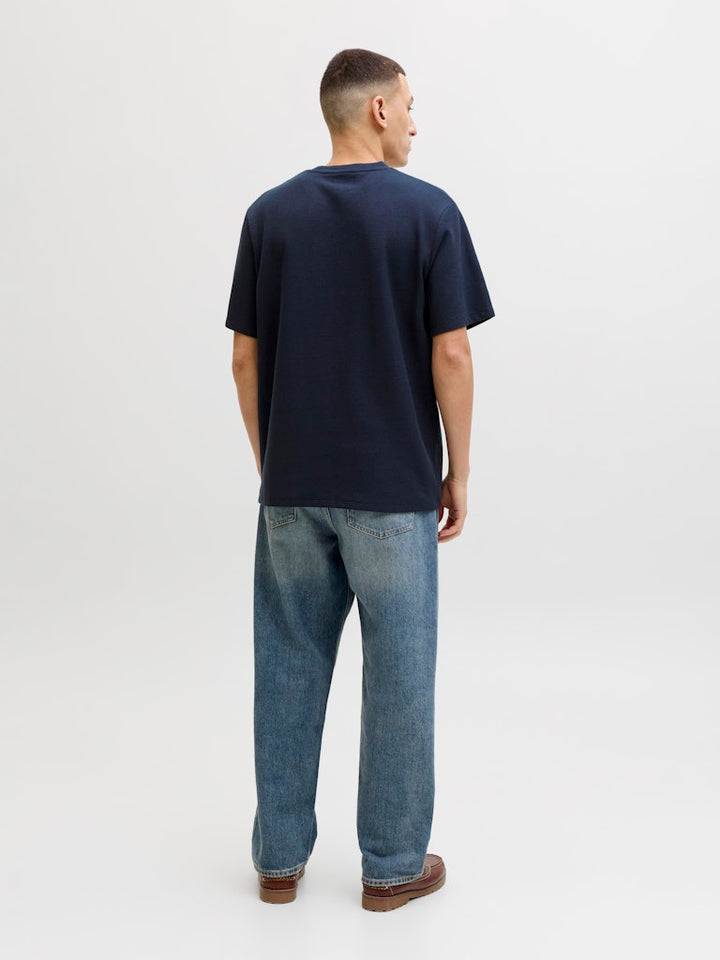 Jjdaytona Tee Ss Crew Neck Sn - Navy