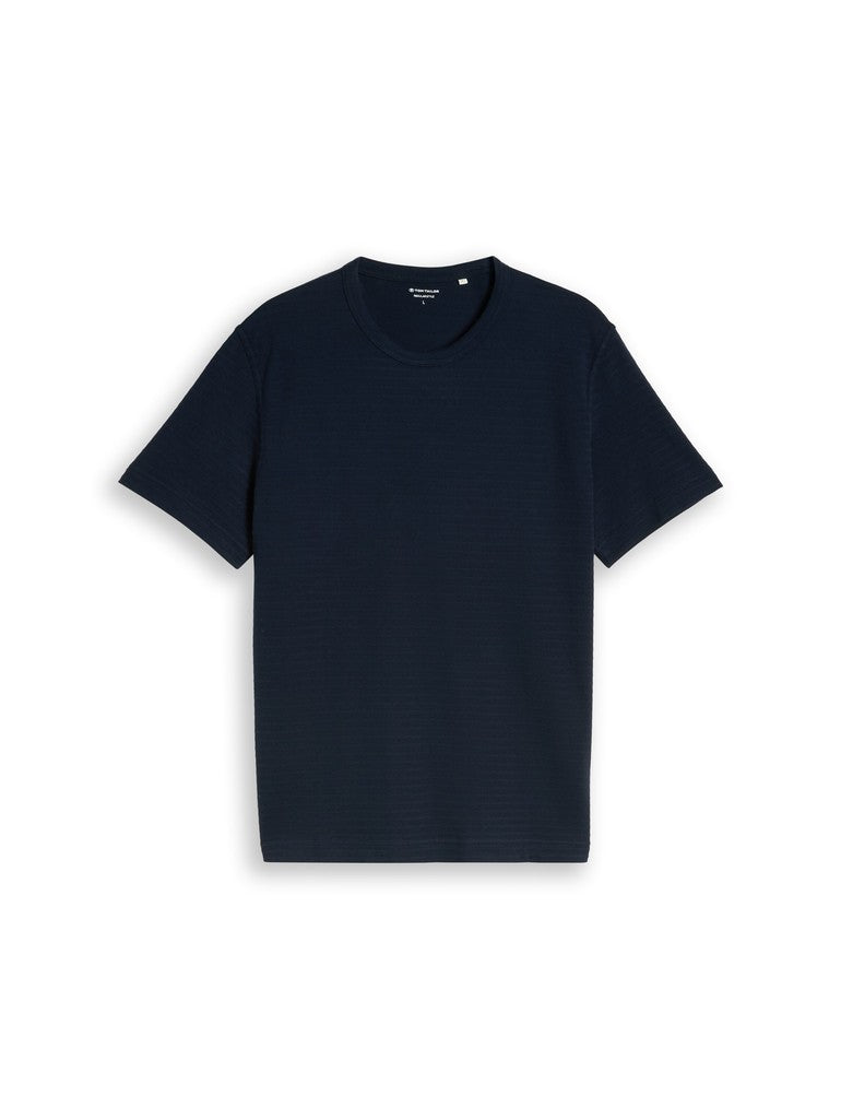 Structure T-shirt - Navy