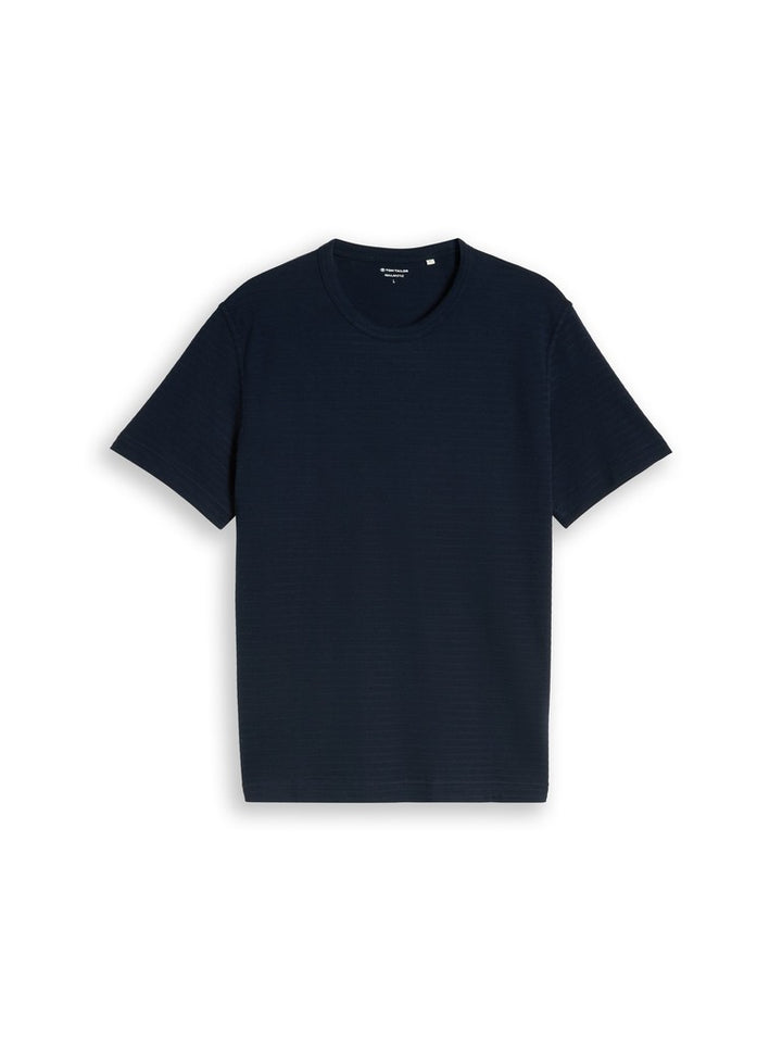 Structure T-shirt - Navy