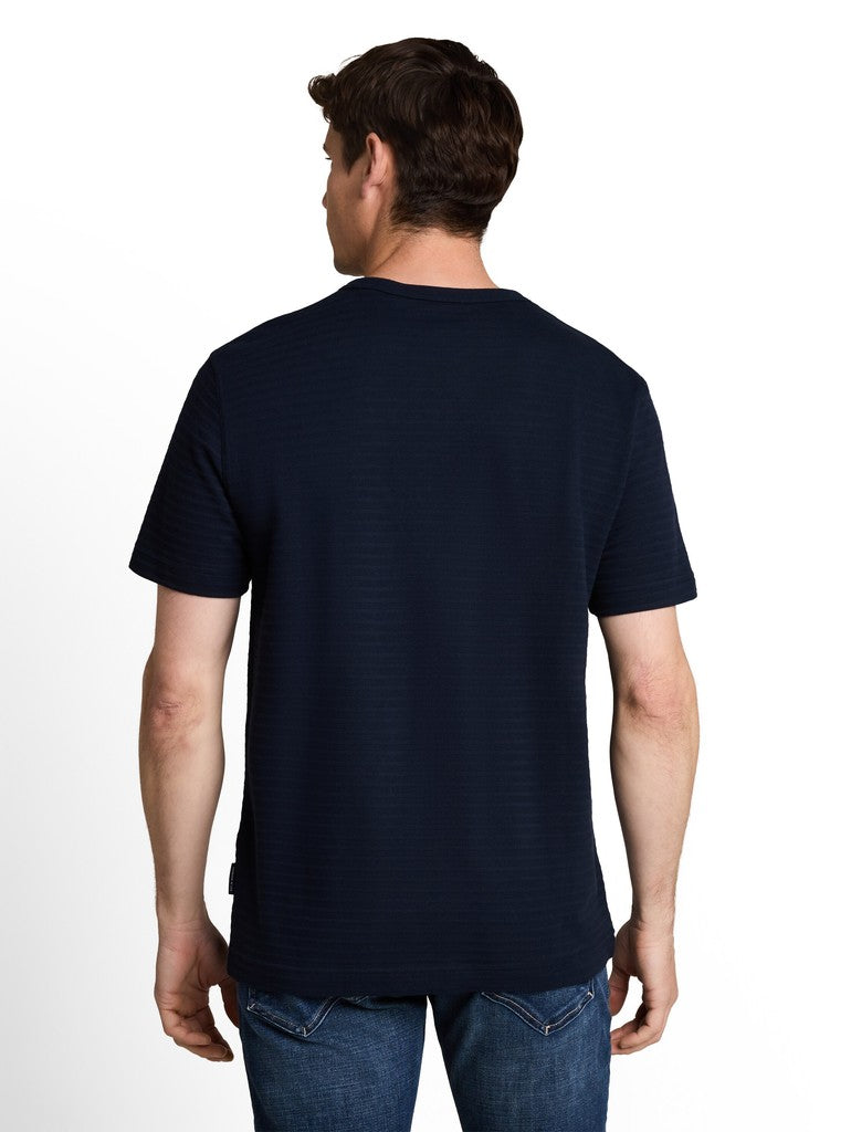 Structure T-shirt - Navy
