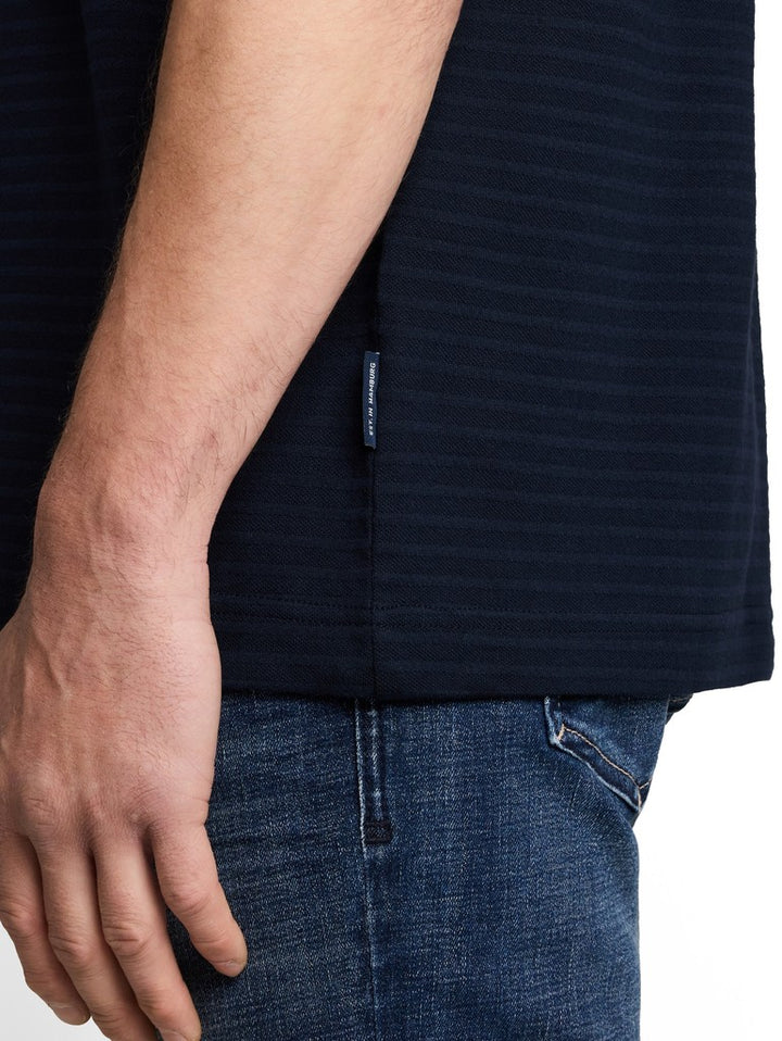Structure T-shirt - Navy