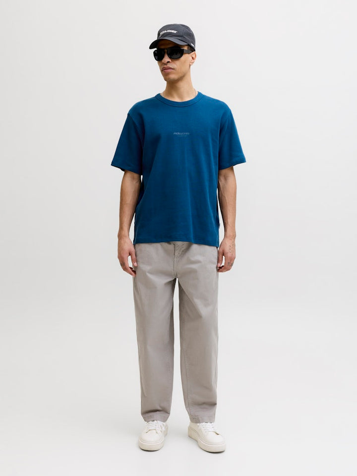 Jcoclub Structure Tee Ss Crew Neck - Navy