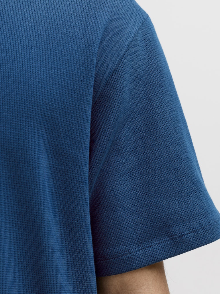Jcoclub Structure Tee Ss Crew Neck - Navy