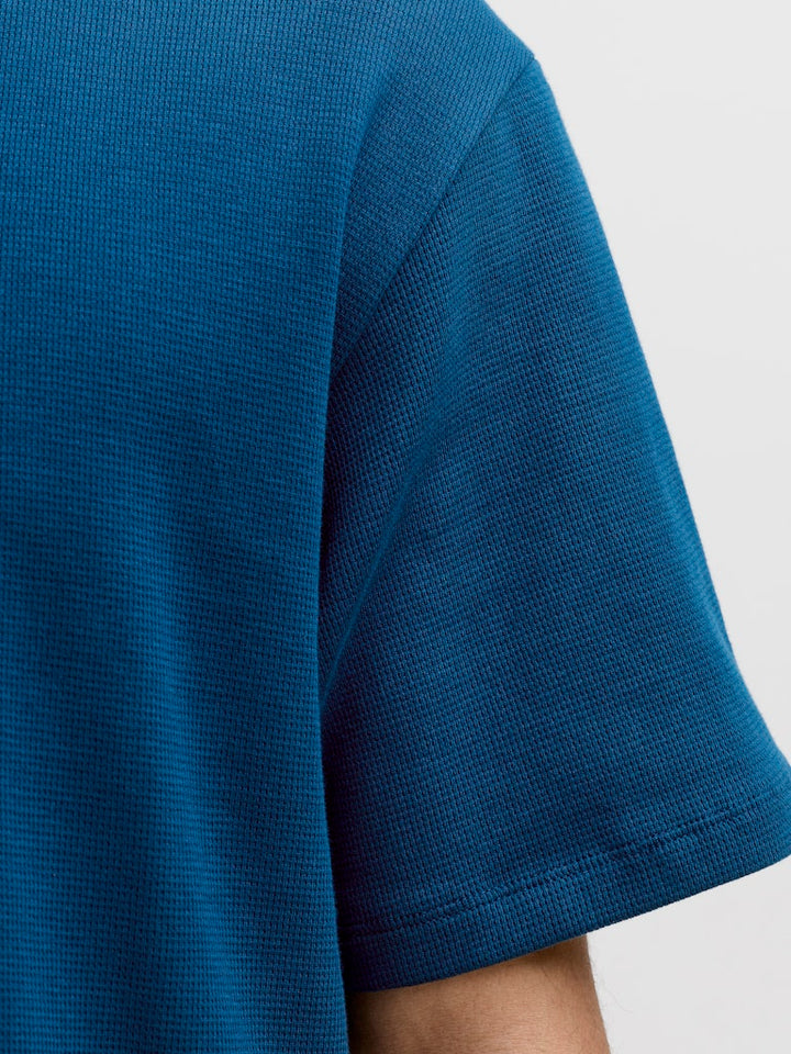 Jcoclub Structure Tee Ss Crew Neck - Navy