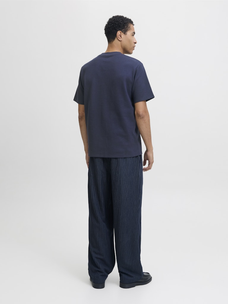 Jprblaleo Ss Structure Tee - Navy