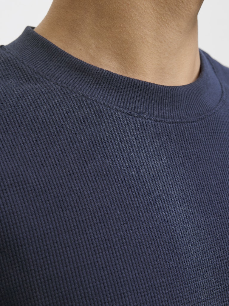 Jprblaleo Ss Structure Tee - Navy