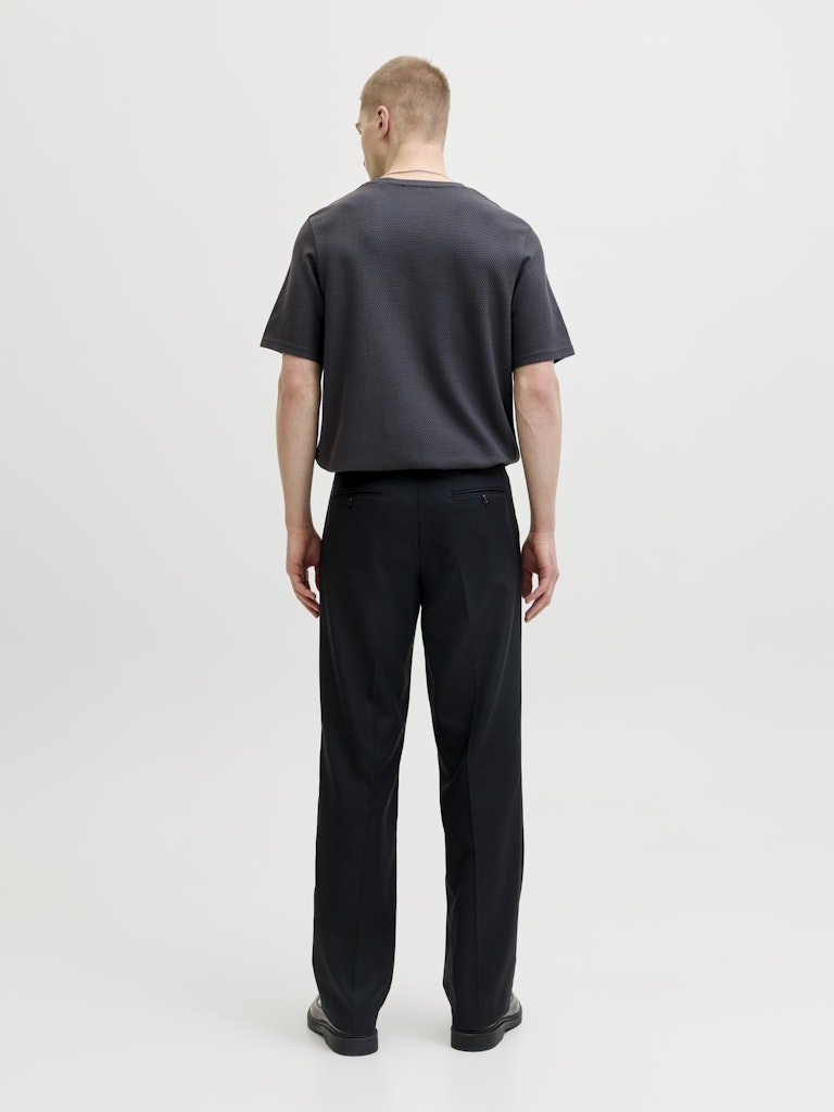 Jprblafranco Ss Tee Crew Neck Smu - Navy