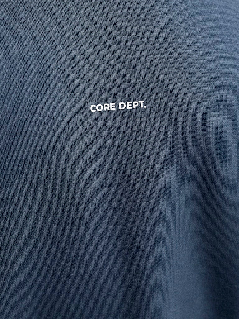 Jcospongytee Ss Crew Neck Smu - Navy
