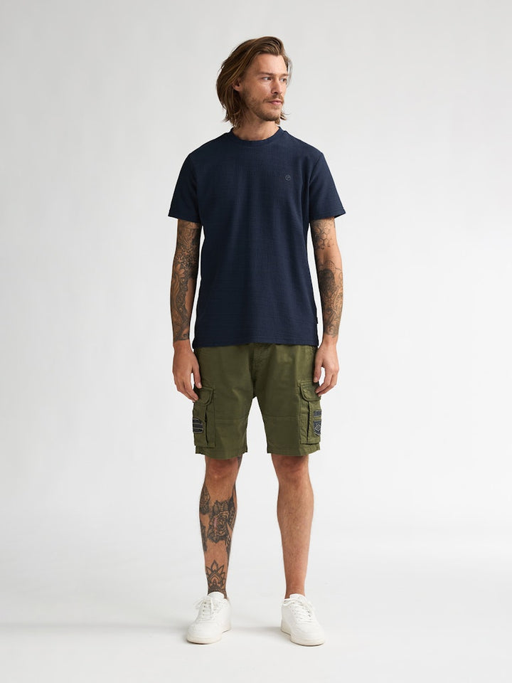 Men T-shirt Ss - Navy