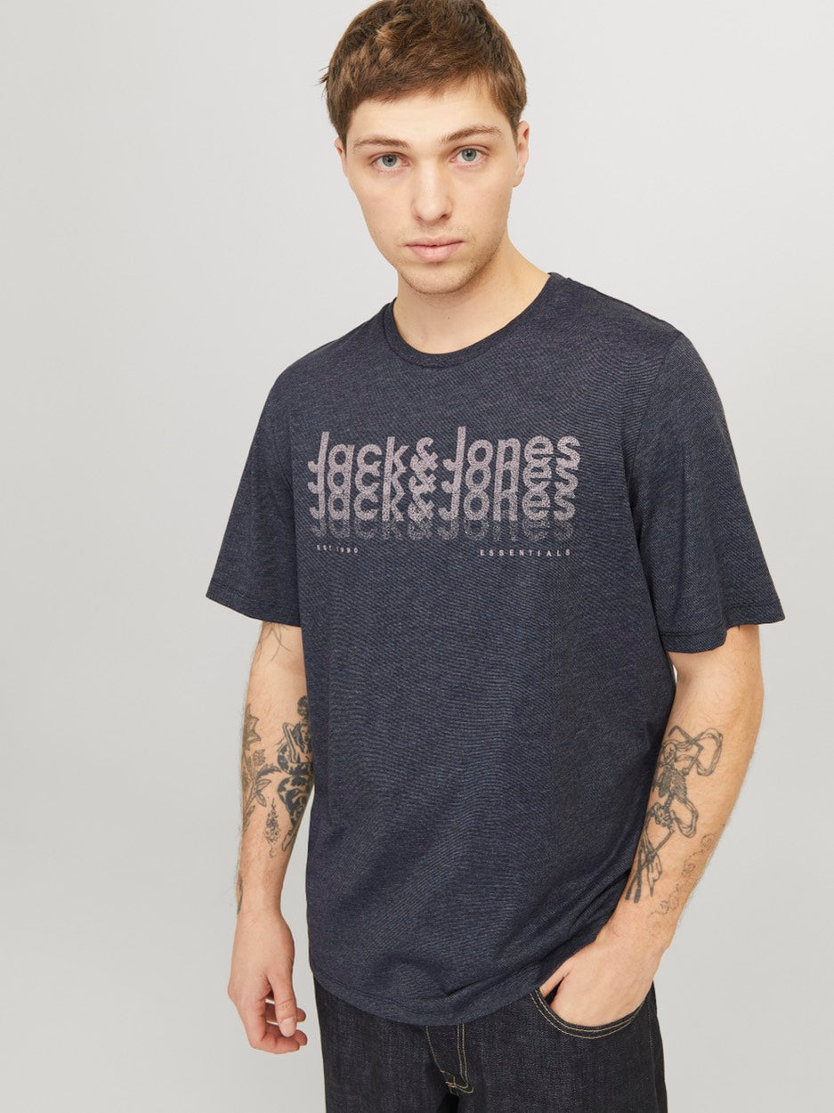 Jjtex Tee Ss Crew Neck - Navy