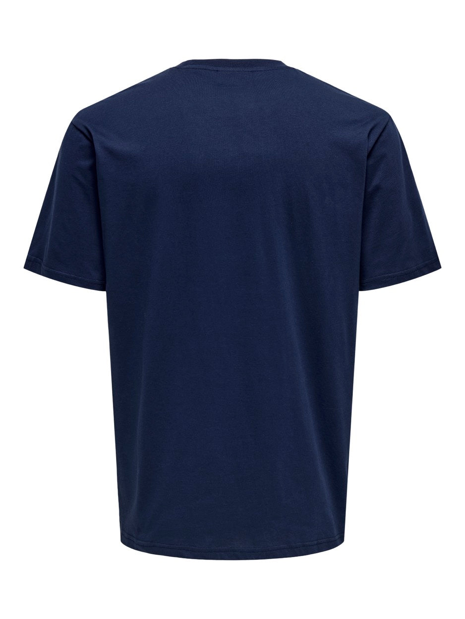 Onsdawson Reg Ss Tee Vd - Navy