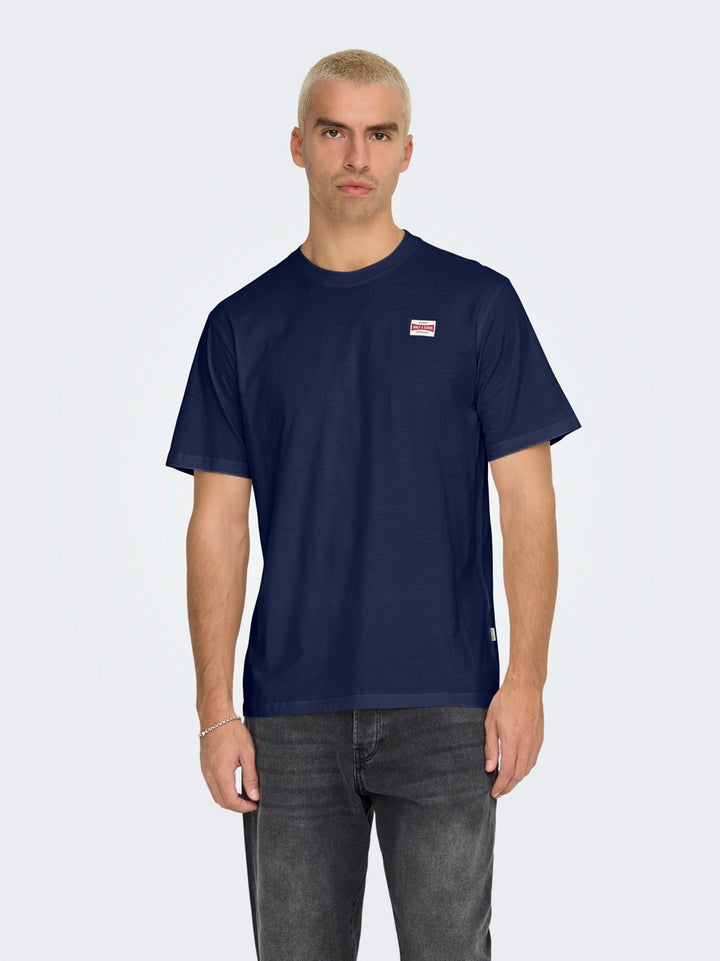 Onsdawson Reg Ss Tee Vd - Navy