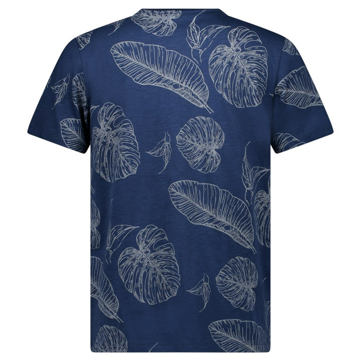 Sorro Ts Print Navy - Blauw Dessin