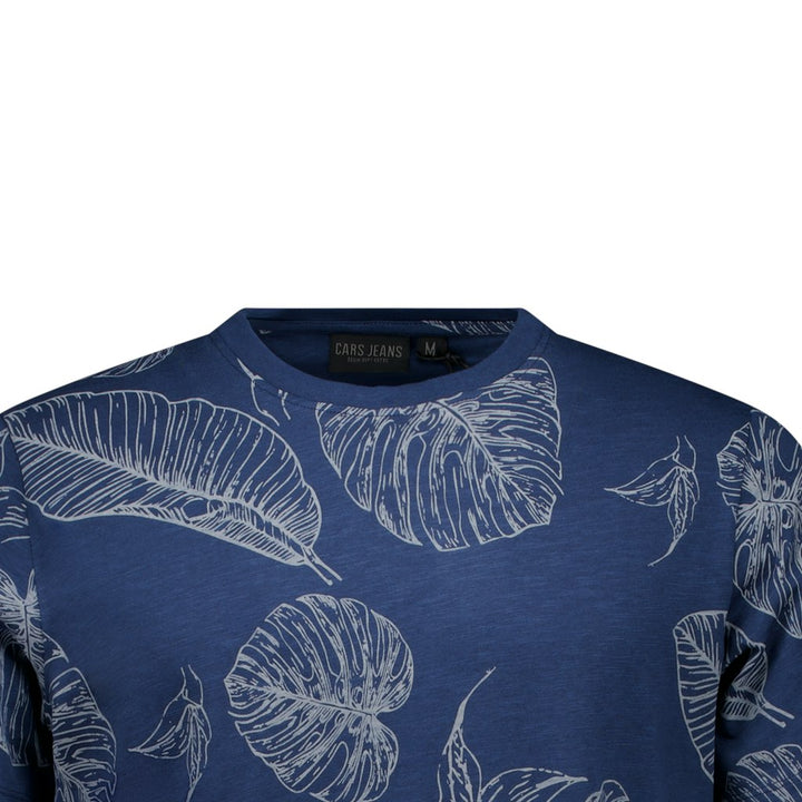 Sorro Ts Print Navy - Blauw Dessin