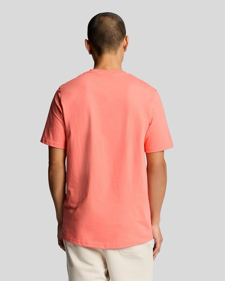 Basic Tee - Koraal Rood