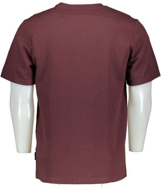 Jcopuffer Tee Ss Crew Neck Smu - Bordeaux