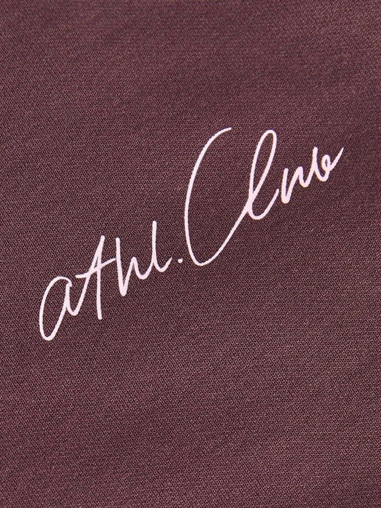 Jcoabstract Flower Back Print Tee - Bordeaux