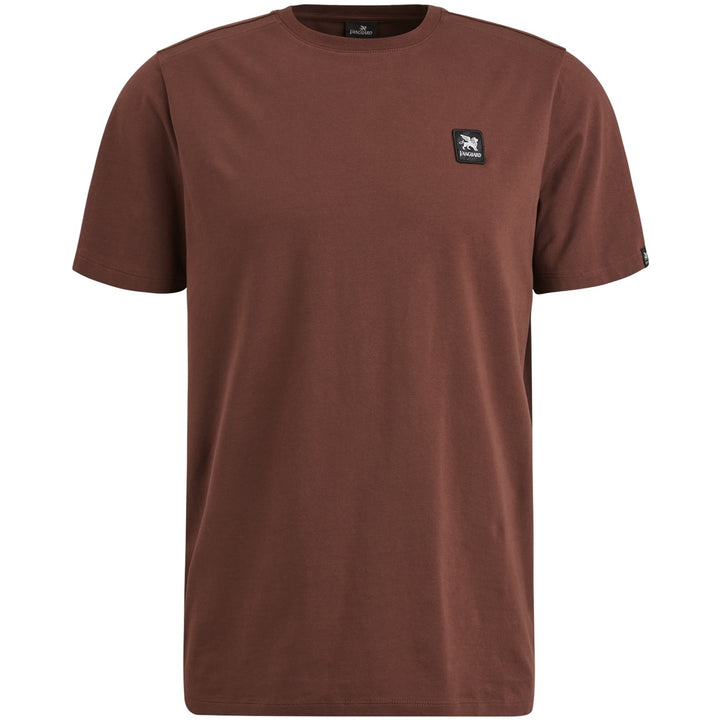 Crewneck Cotton Elastan - Bordeaux