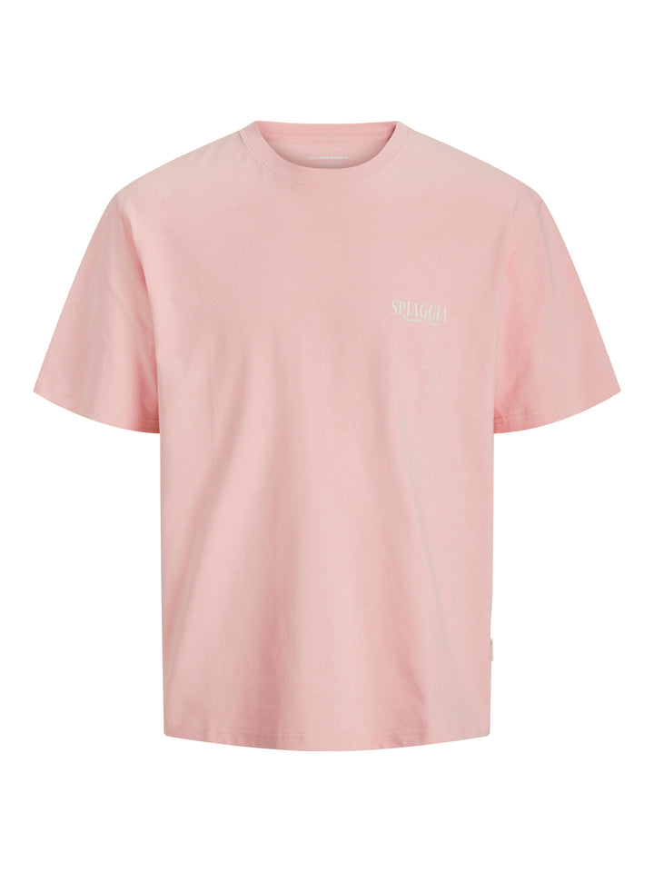 Jorhydra Photo Tee Ss Crew Neck - Licht Roze