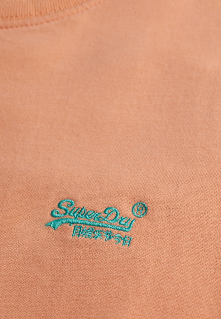 Essial Log 1 Mb Tee - Zalm/peach