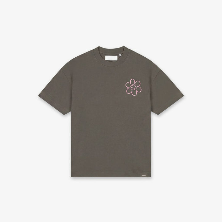 T-shirt De La Fleur - Bruin
