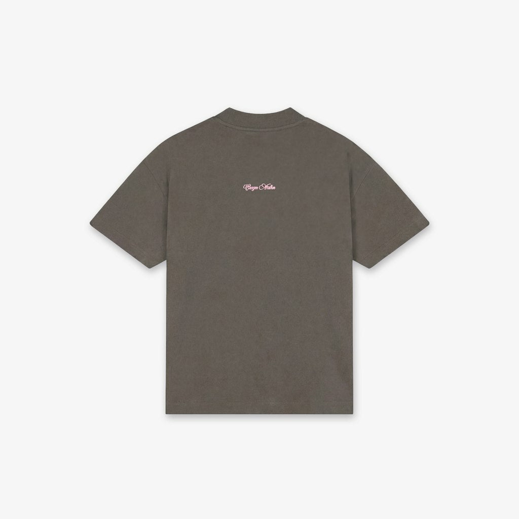 T-shirt De La Fleur - Bruin