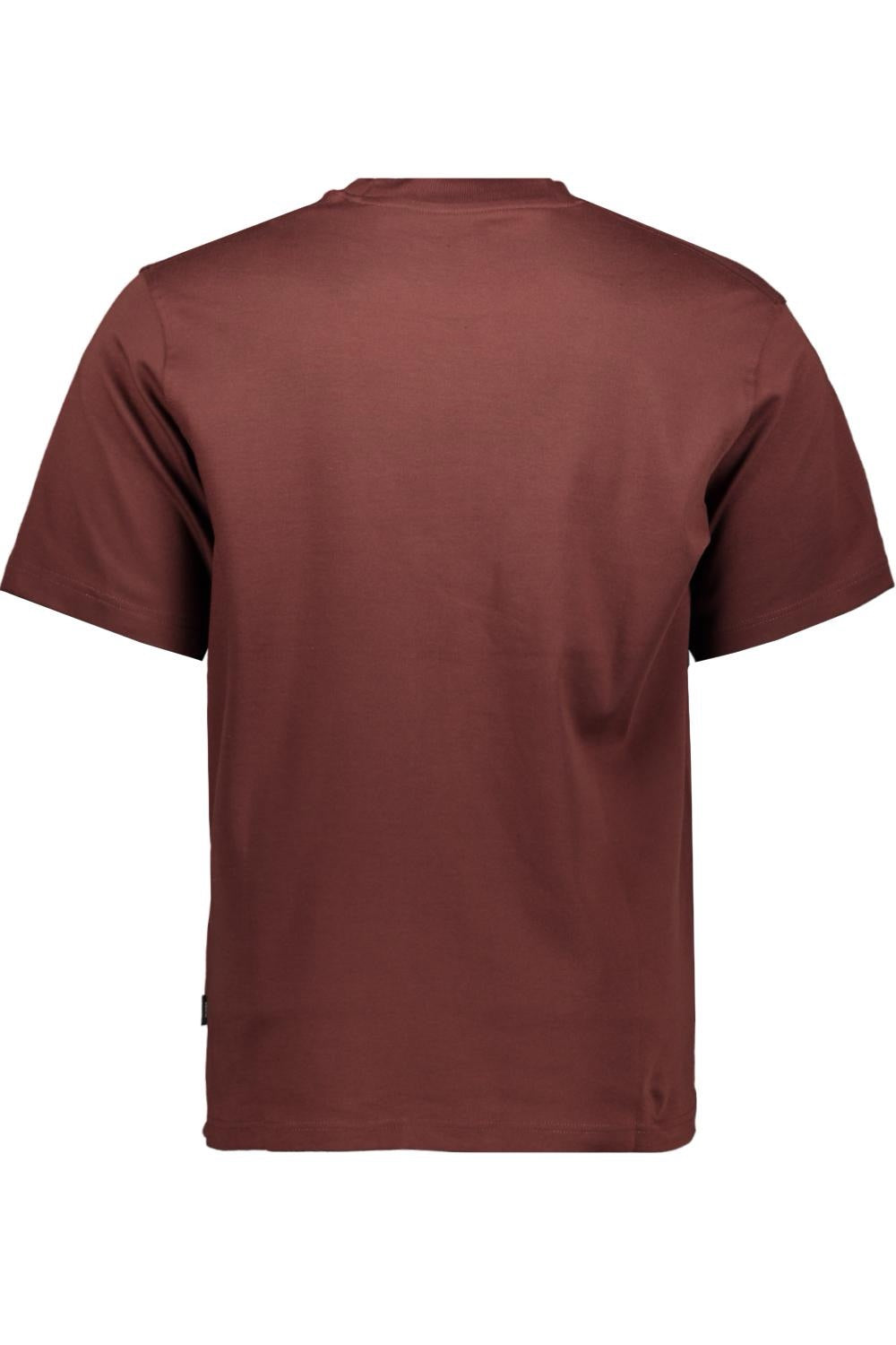 Jprblaowen Ss Branding Tee Sn - Bruin