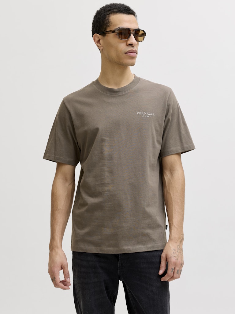 Jprblajames Grafic Ss Tee Styd Ss26 - Bruin