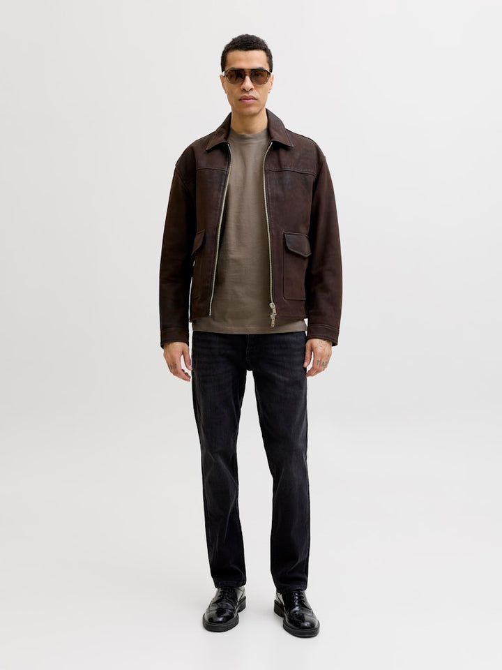 Jprblajames Grafic Ss Tee Styd Ss26 - Bruin
