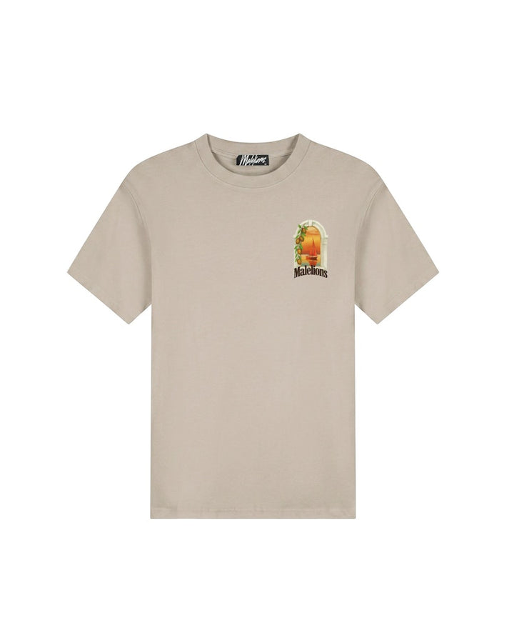 T-shirt Yacht Window - Taupe