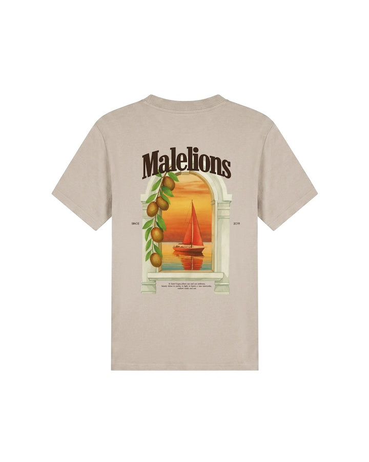 T-shirt Yacht Window - Taupe