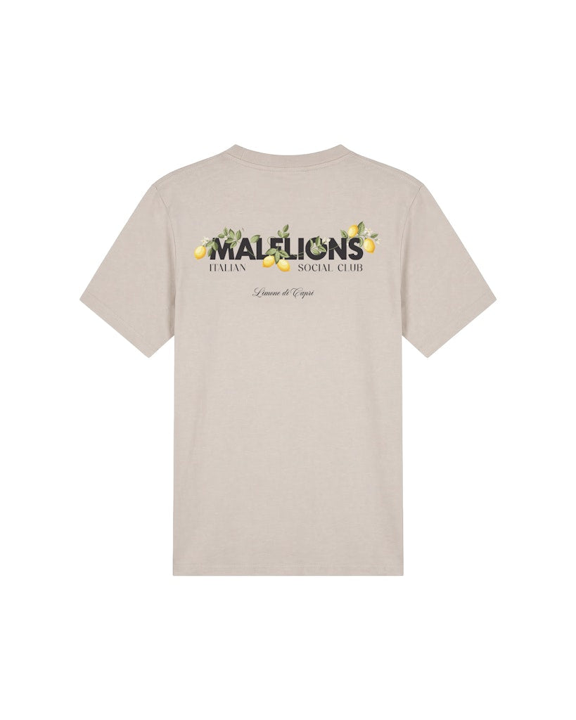 Limone Di Capri T-shirt S/s - Taupe
