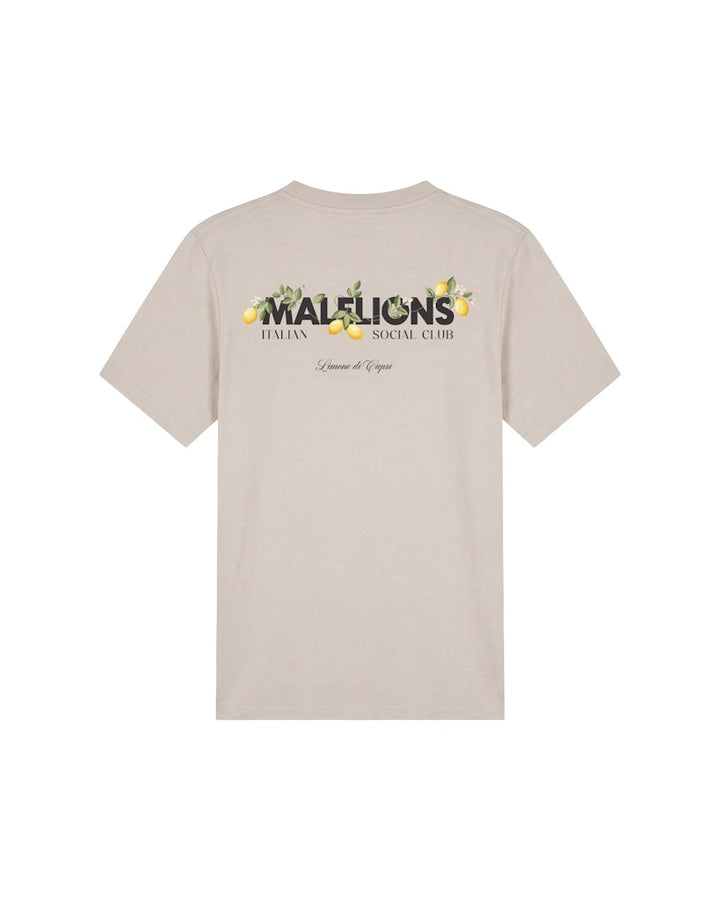 Limone Di Capri T-shirt S/s - Taupe