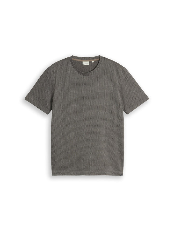 Structure T-shirt - Bruin Dessin