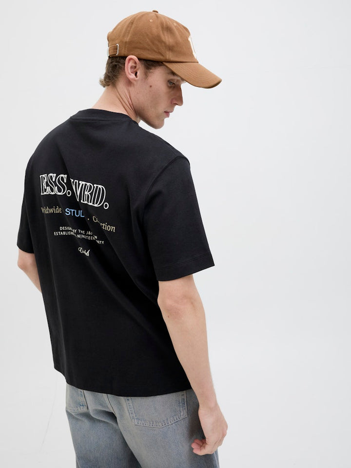 Jjeurban Edge Studio Tee Ss O-neck Noos - Zwart