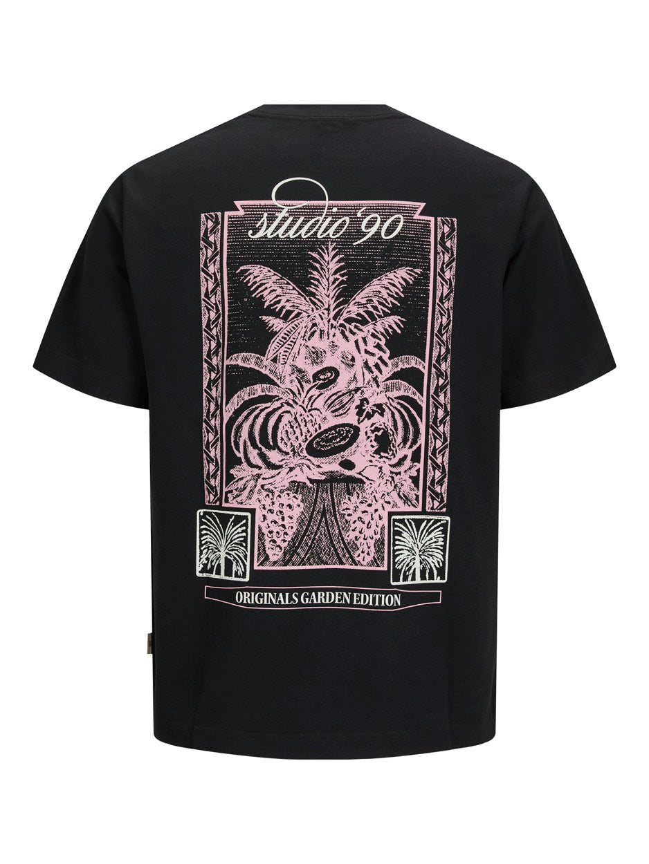 Jorhydra Back Tee Ss Crew Neck Se25 - Zwart