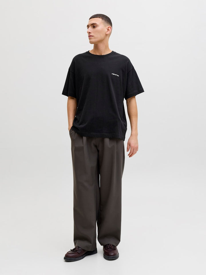 Jormontauk Back Graphic Tee Sscn Ea26 Sn - Zwart