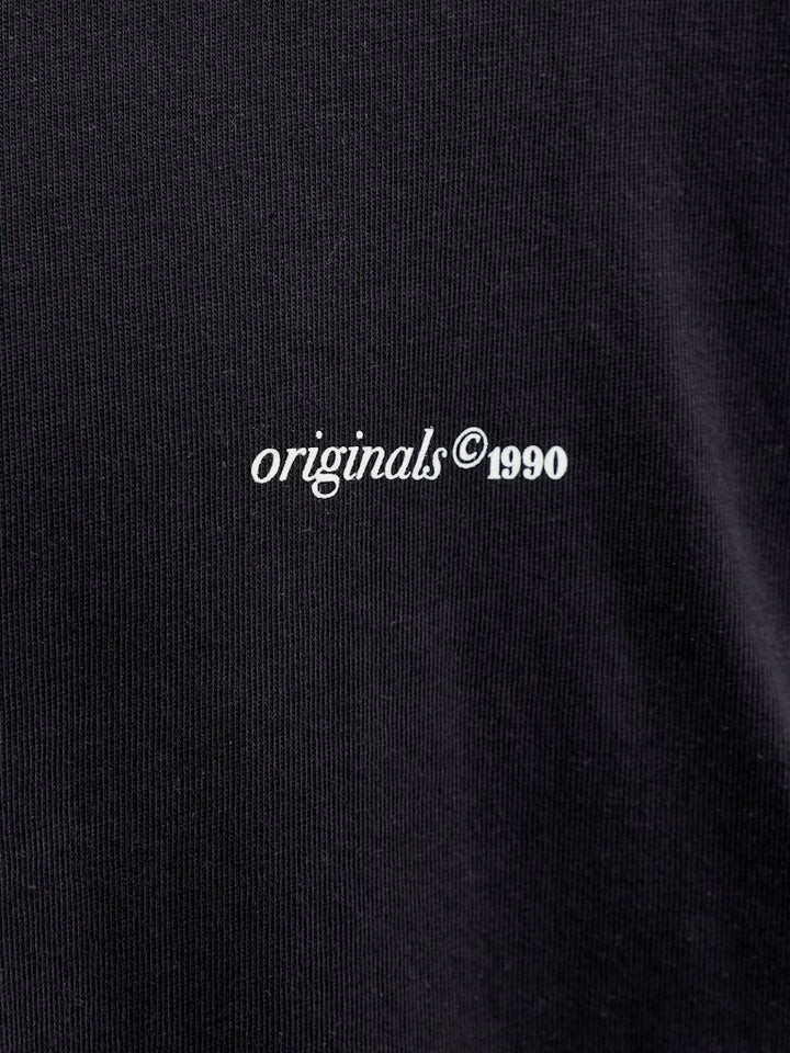 Jormontauk Back Graphic Tee Sscn Ea26 Sn - Zwart