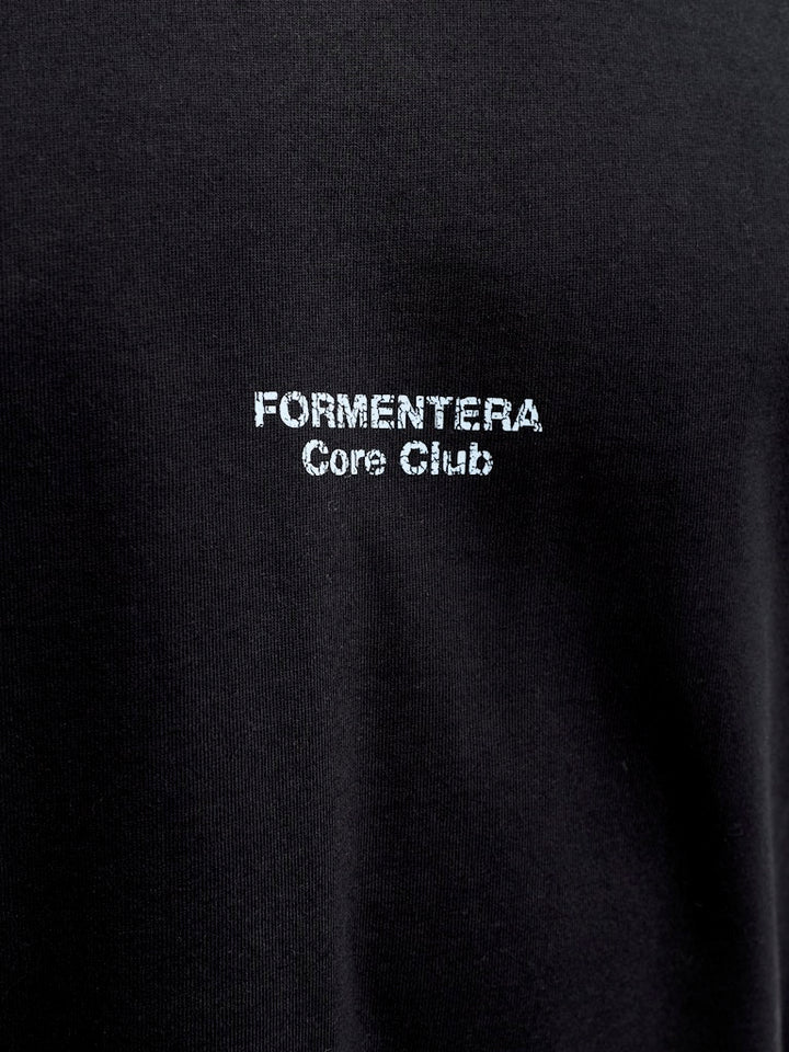 Jcosolana Checkered Back Tee Ss Crew - Zwart