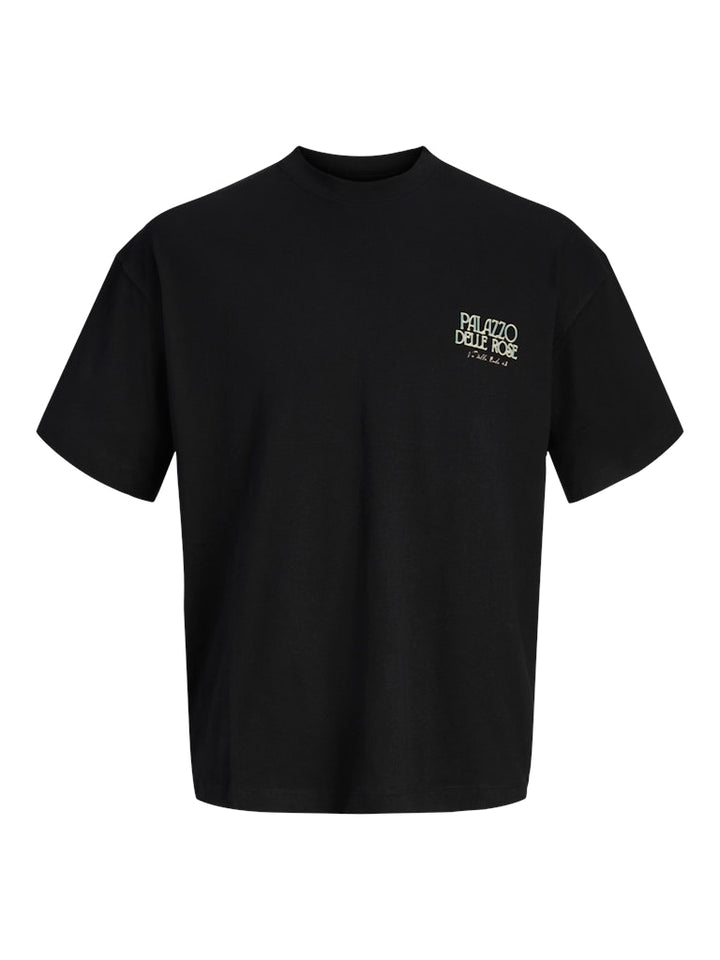 Jorcotedazur Photoback Tee Ss Cn - Zwart