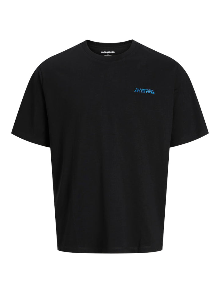 Jjlemon Tee Ss Crew Neck - Zwart