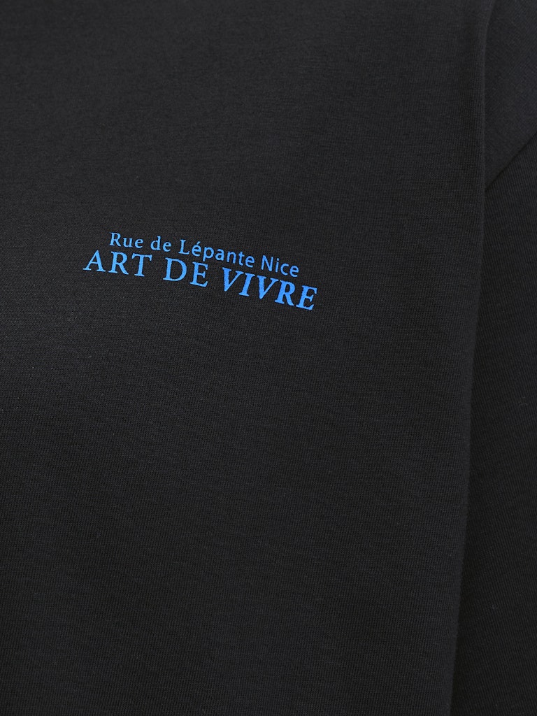 Jjlemon Tee Ss Crew Neck - Zwart