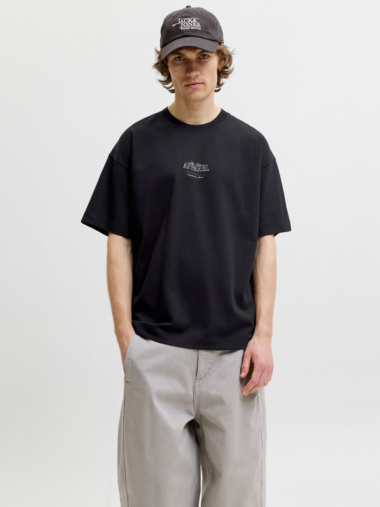 Jjebarron Studio Tee Ss - Zwart
