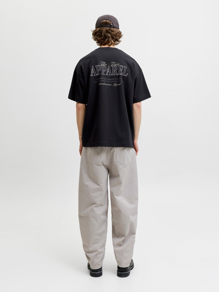 Jjebarron Studio Tee Ss - Zwart