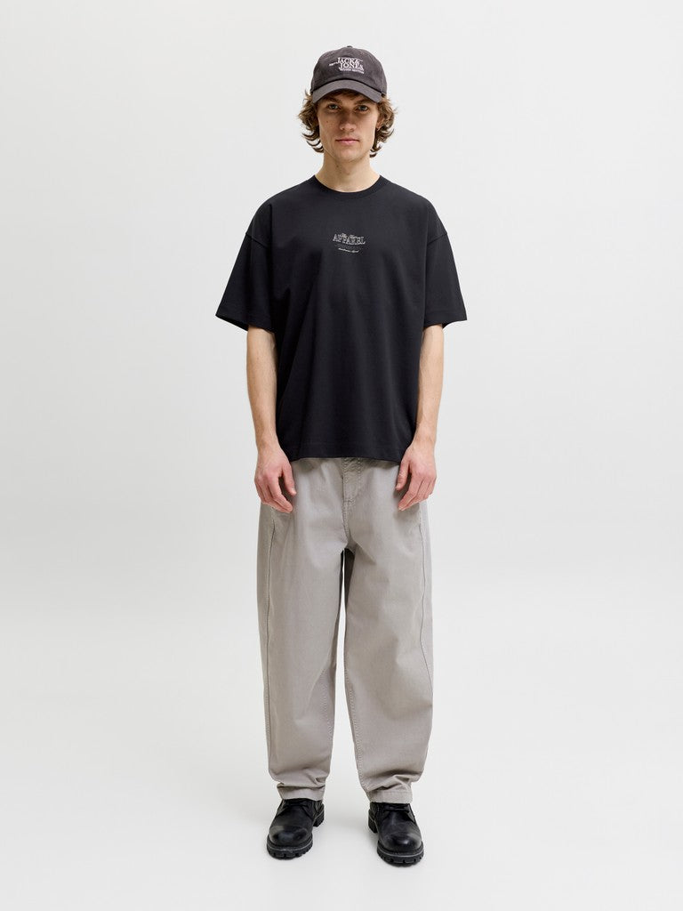 Jjebarron Studio Tee Ss - Zwart