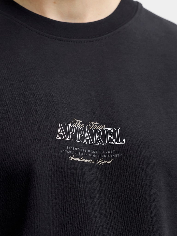 Jjebarron Studio Tee Ss - Zwart