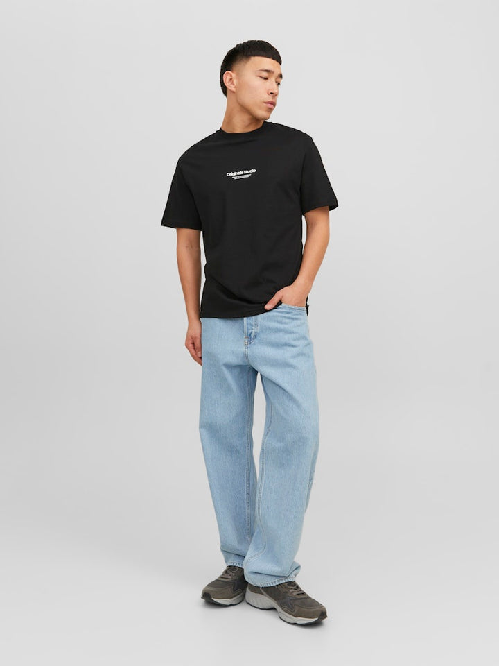 Jorvesterbro Tee Ss Crew Neck Noos - Zwart