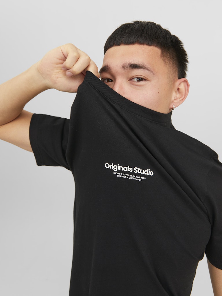 Jorvesterbro Tee Ss Crew Neck Noos - Zwart