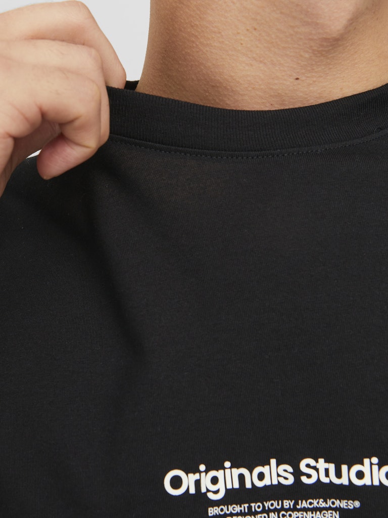 Jorvesterbro Tee Ss Crew Neck Noos - Zwart