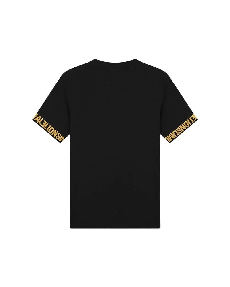 Venatian T-shirt - Zwart